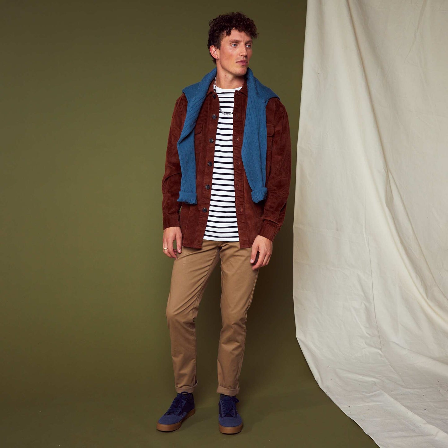 Corduroy overshirt CAMBRIDGE_