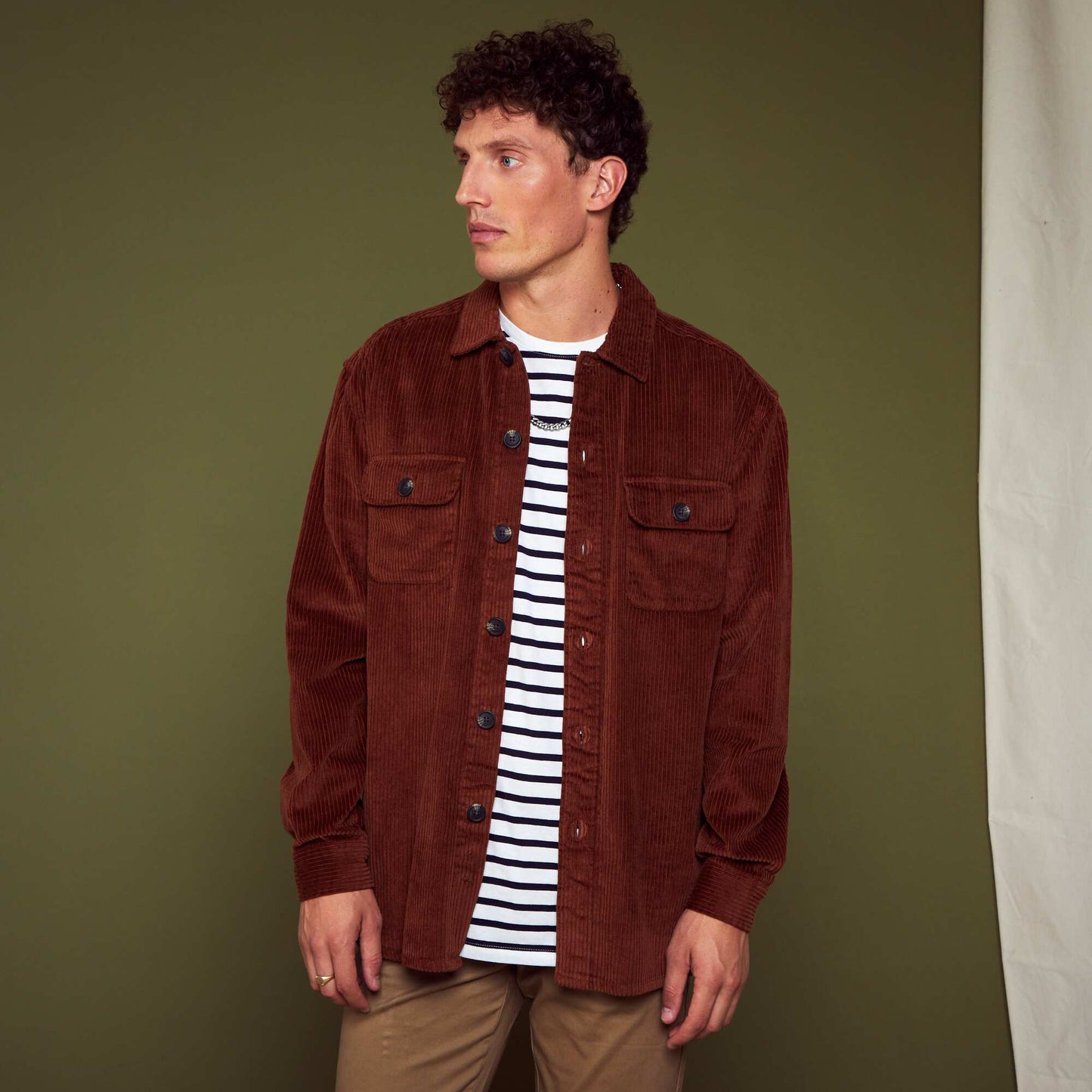 Corduroy overshirt CAMBRIDGE_