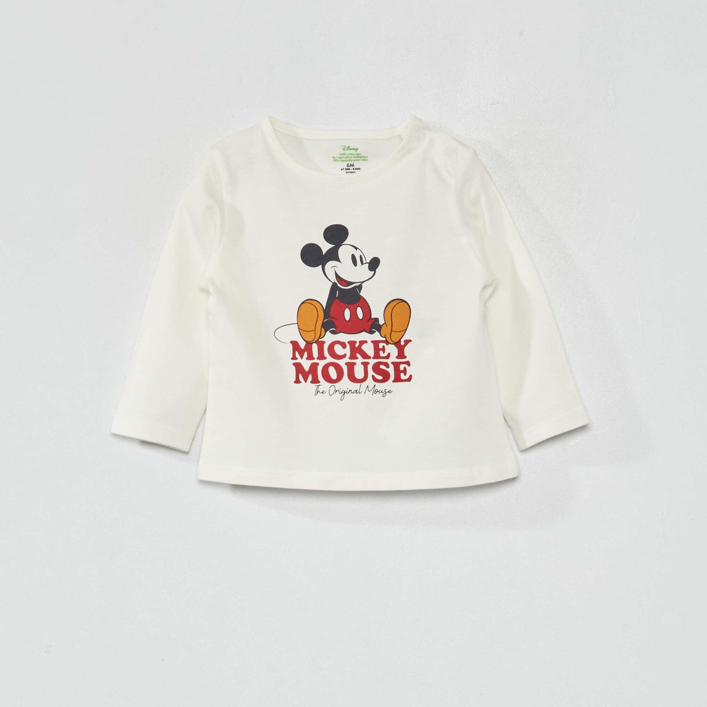 Long-sleeved Disney T-shirt WHITE