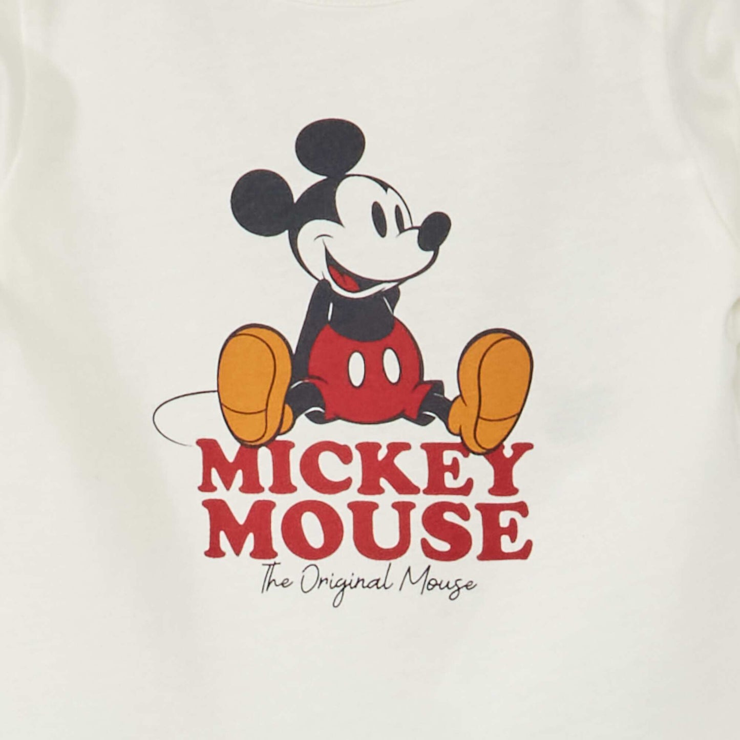 Long-sleeved Disney T-shirt WHITE