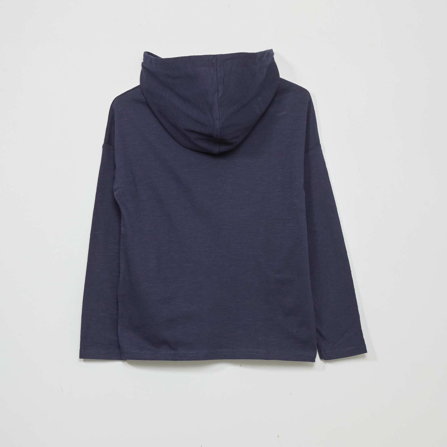 Hooded T-shirt BLUE