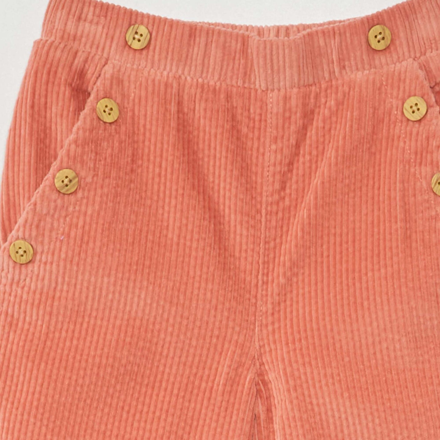 Corduroy trousers pink