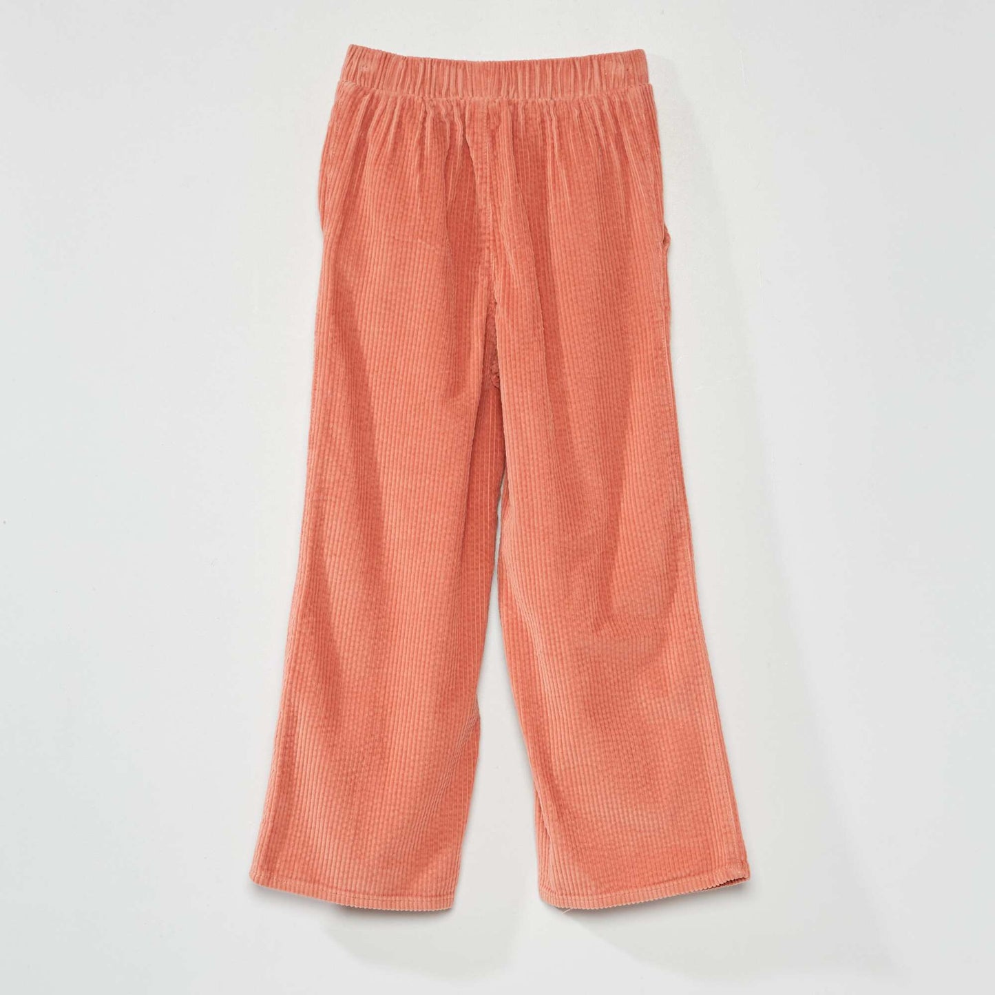 Corduroy trousers pink