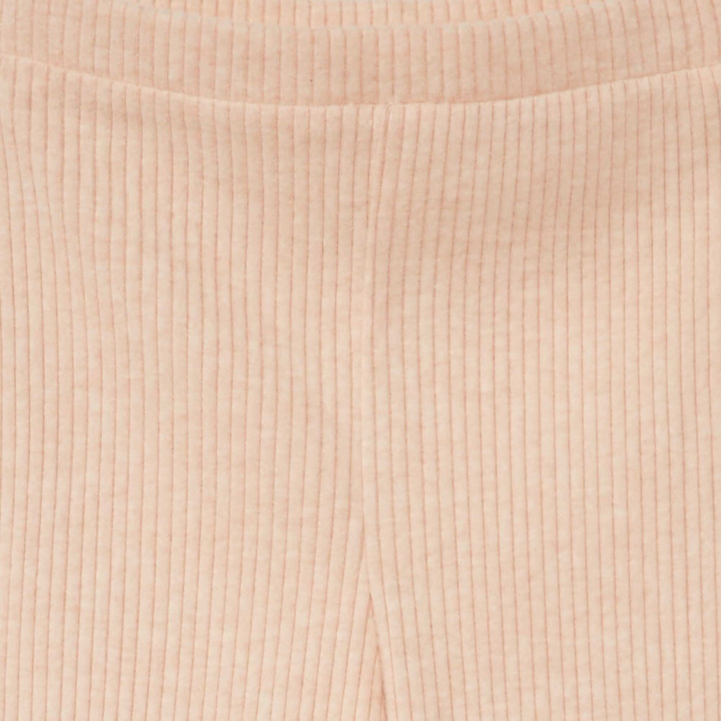 Ribbed knit trousers BEIGE