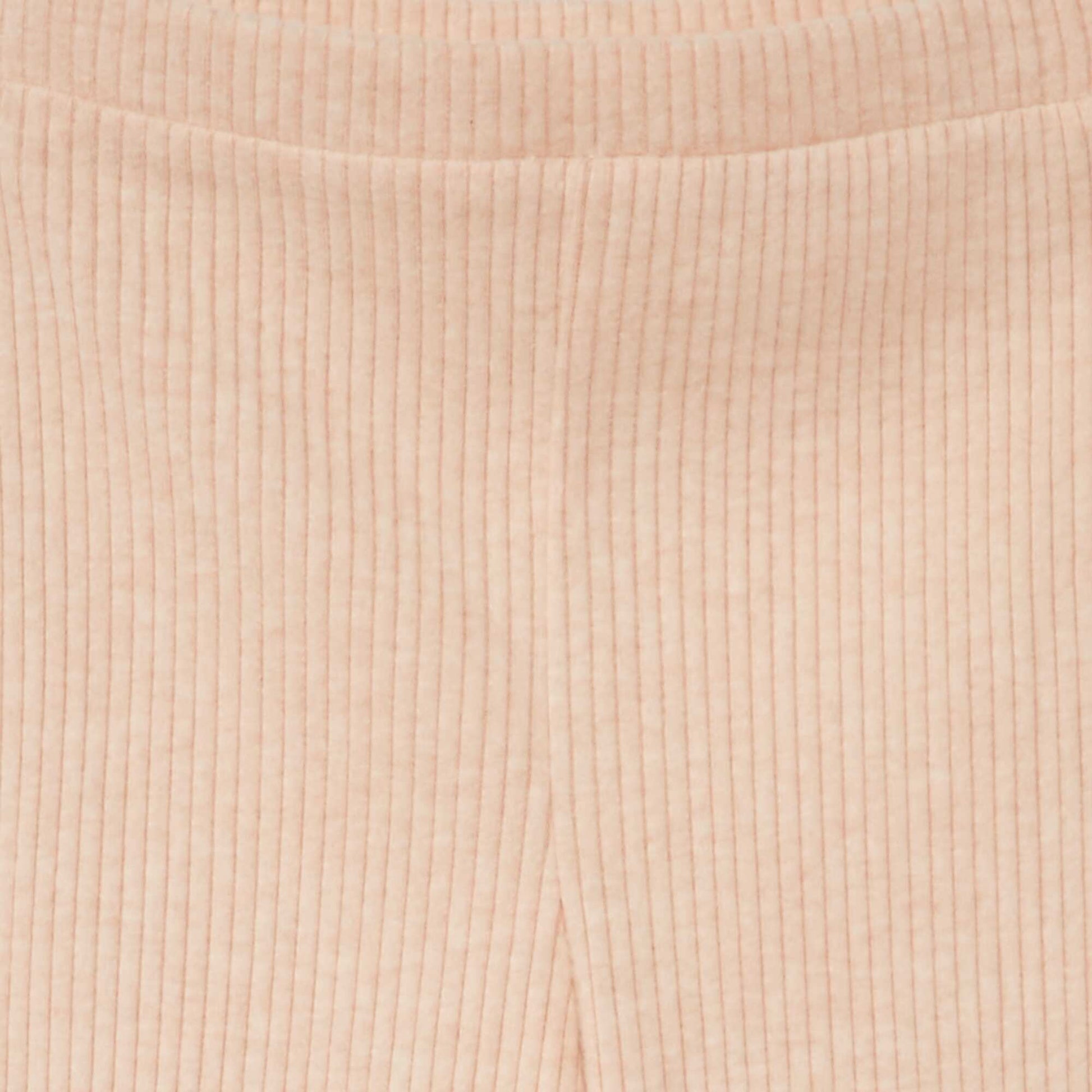 Ribbed knit trousers BEIGE