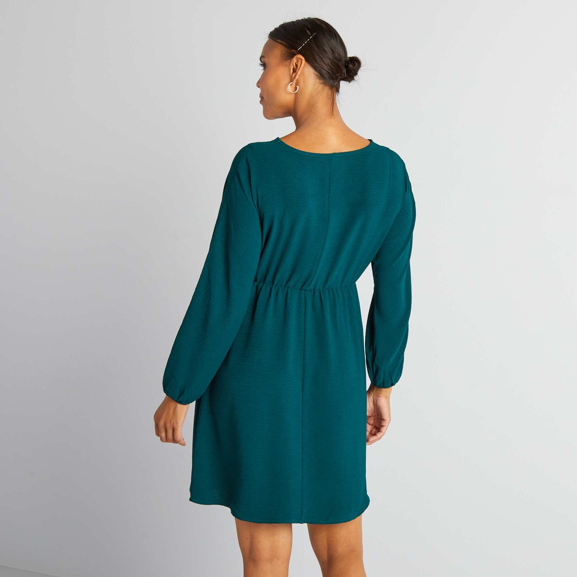 Maternity dress GREEN LAYS
