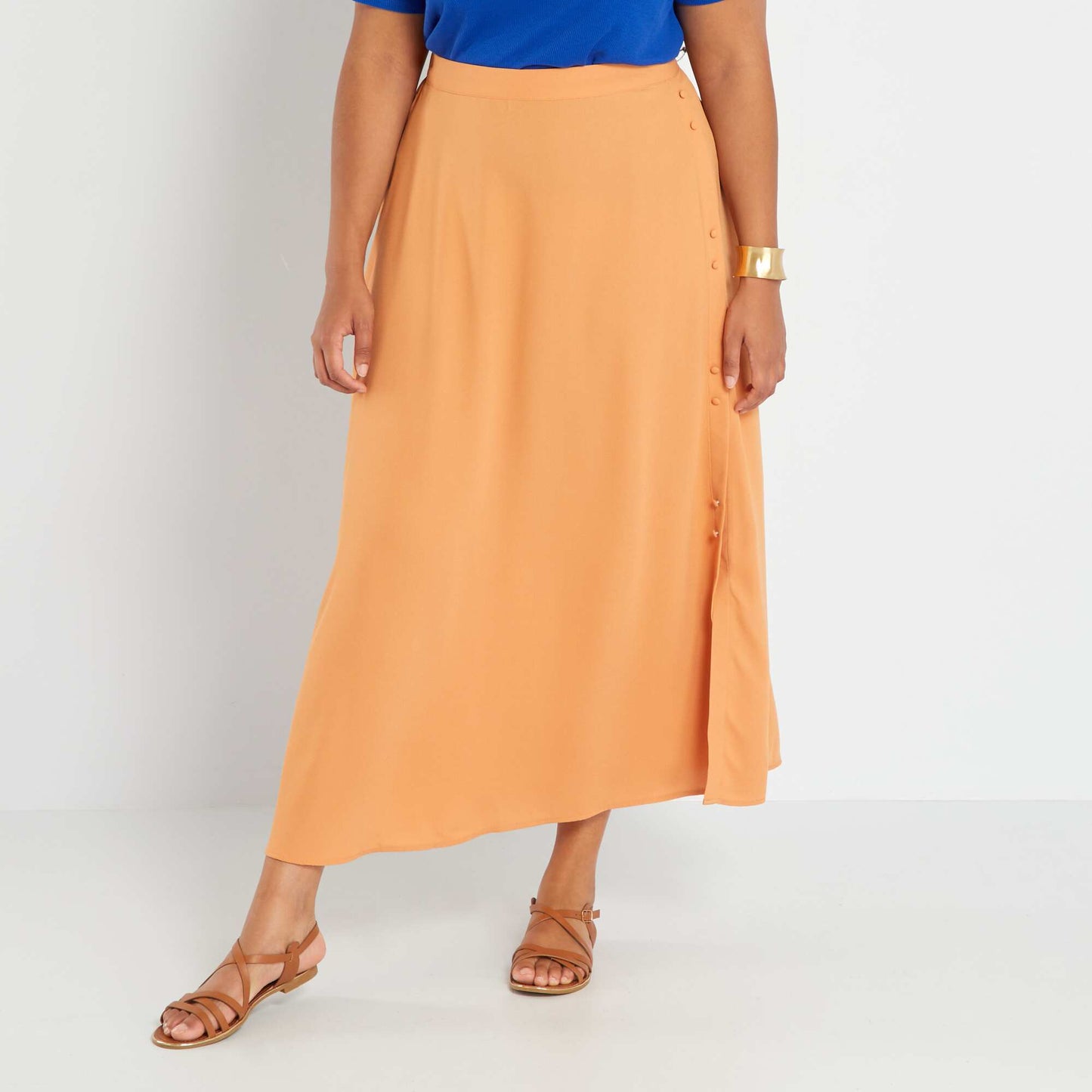 Midi skirt BROWN