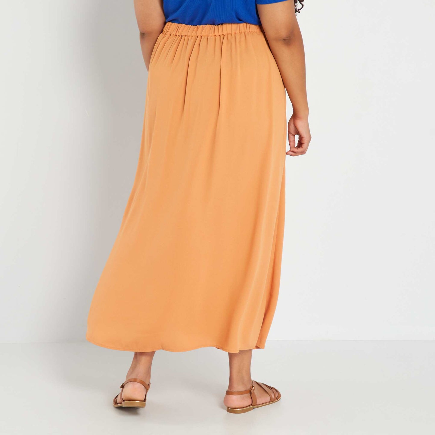Midi skirt BROWN