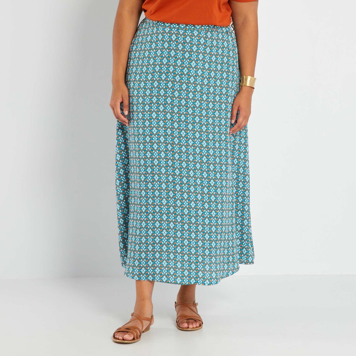 Midi skirt BLUE