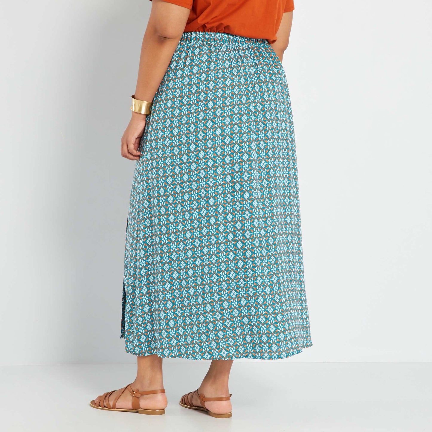 Midi skirt BLUE