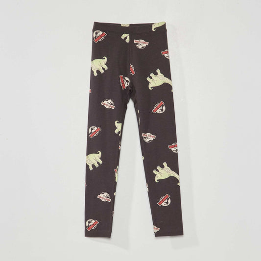 Jurassic Park leggings Black