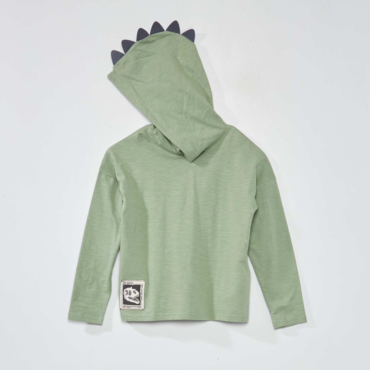 Hooded T-shirt green