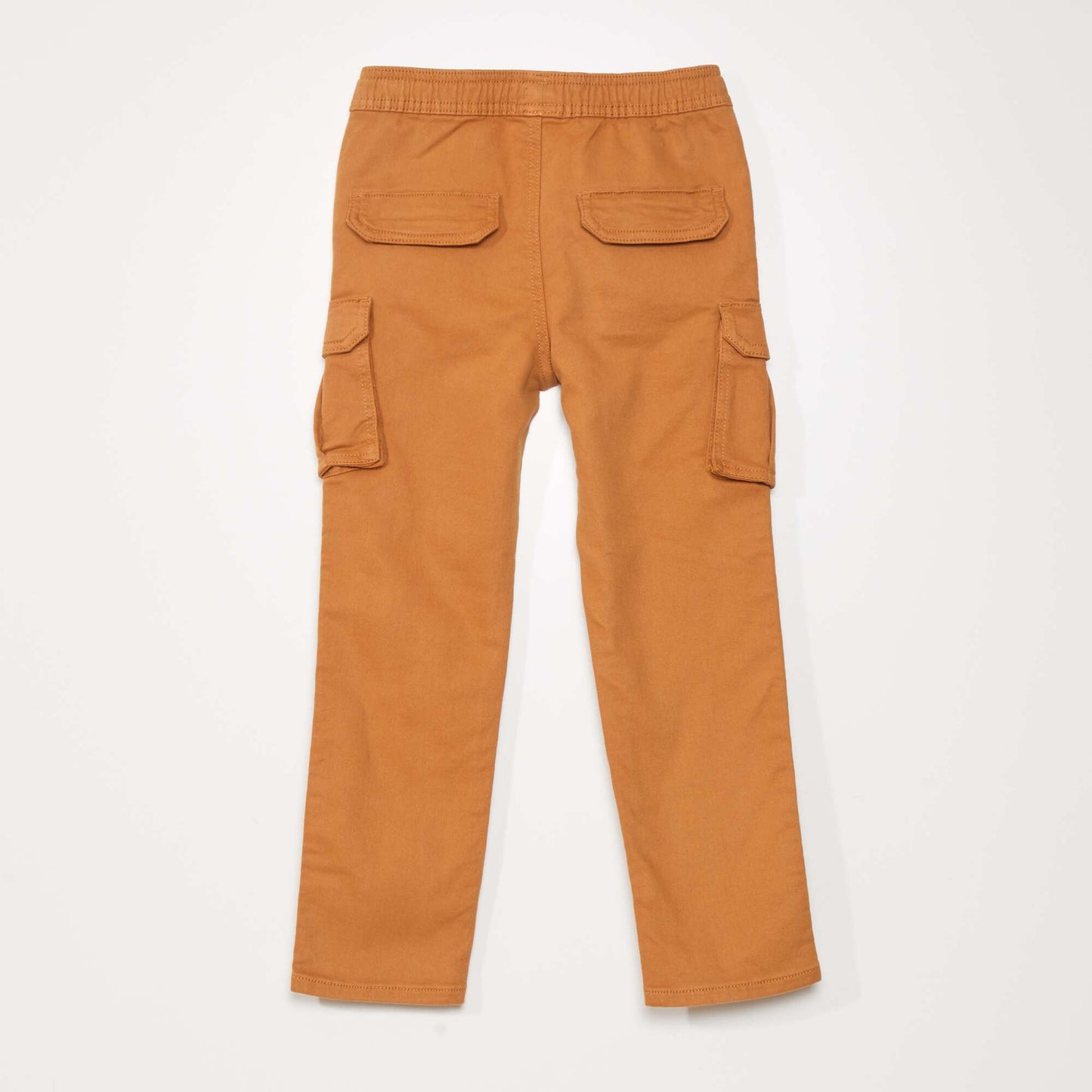 Trousers with side pockets brown