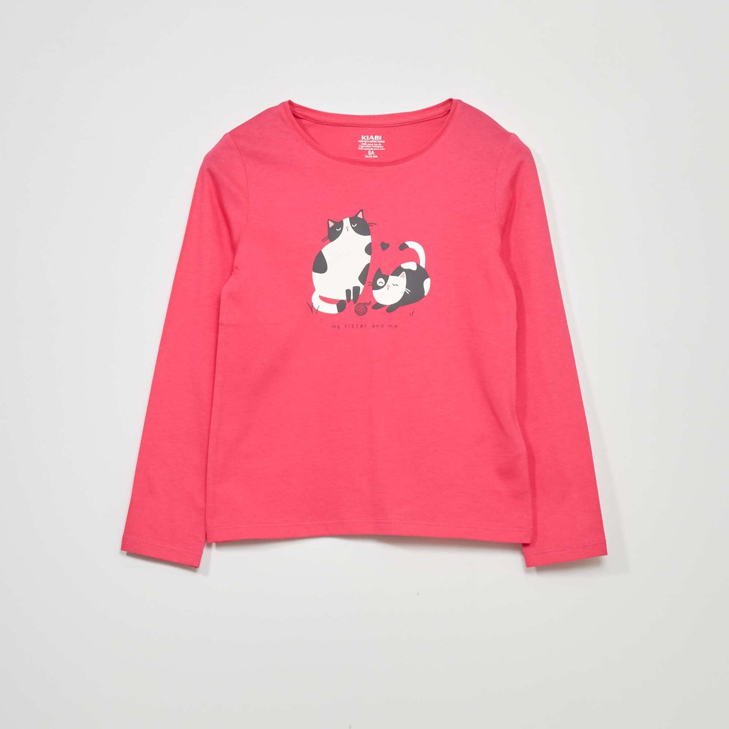 Long-sleeved T-shirt FUCH_CATS