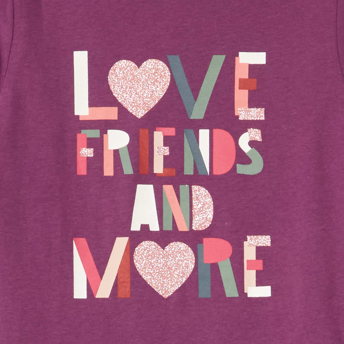 Long-sleeved printed T-shirt PURE_FRIEND