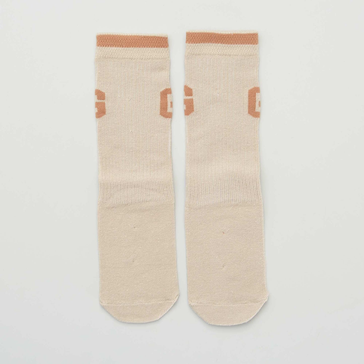 Pack of 3 pairs of socks BEIGE