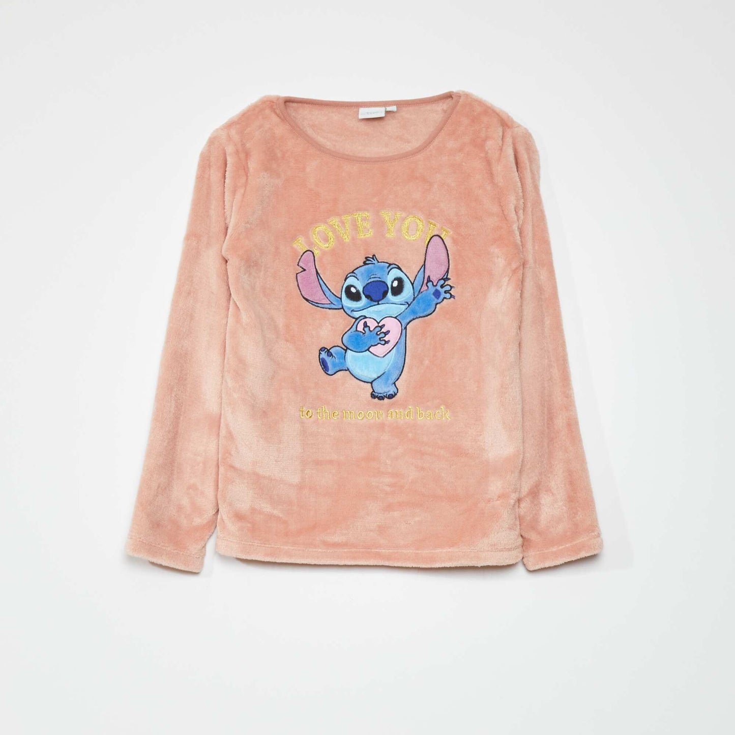 'Stitch' pyjama T-shirt + bottoms set - 2-piece set Pink