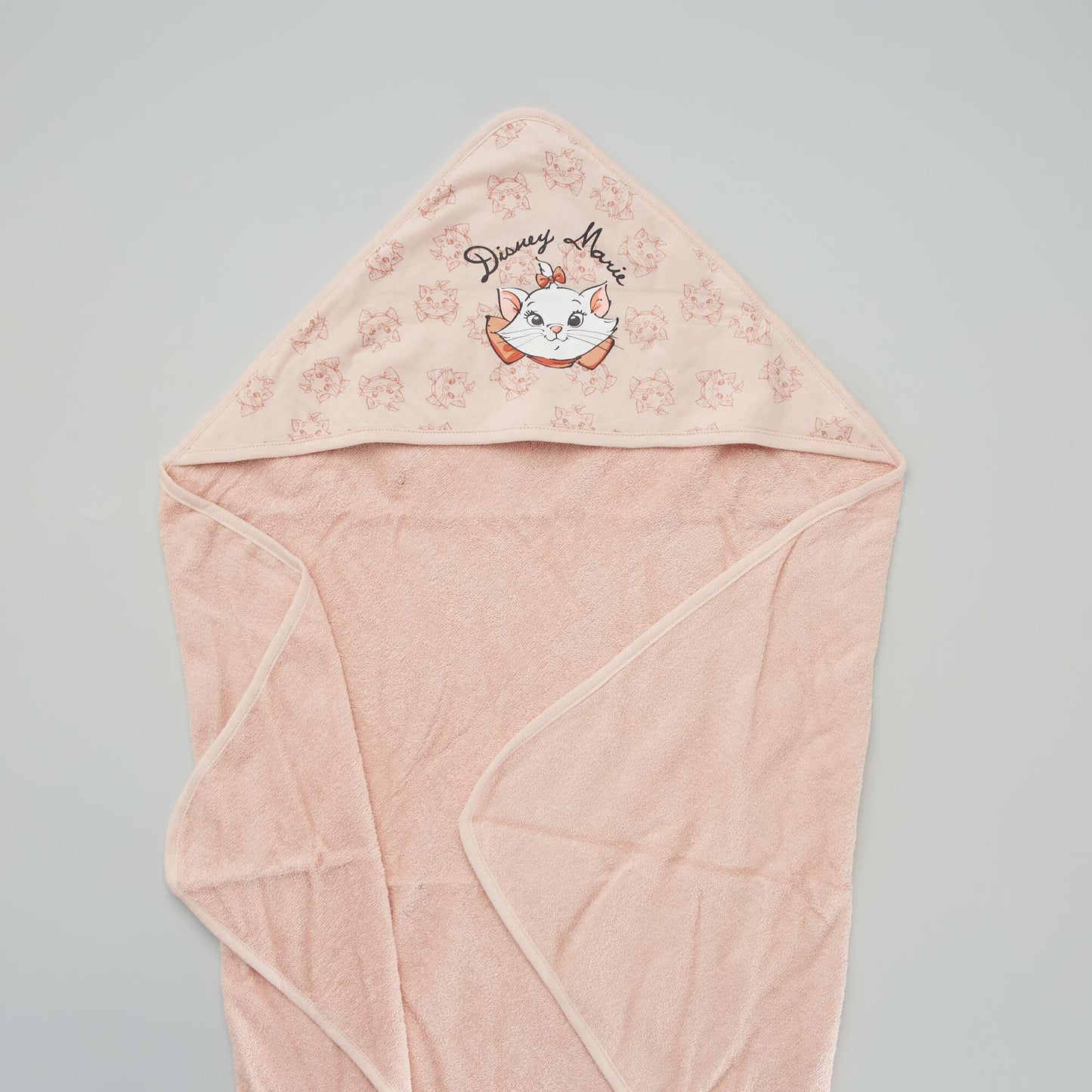 'Disney' hooded bath towel PINK