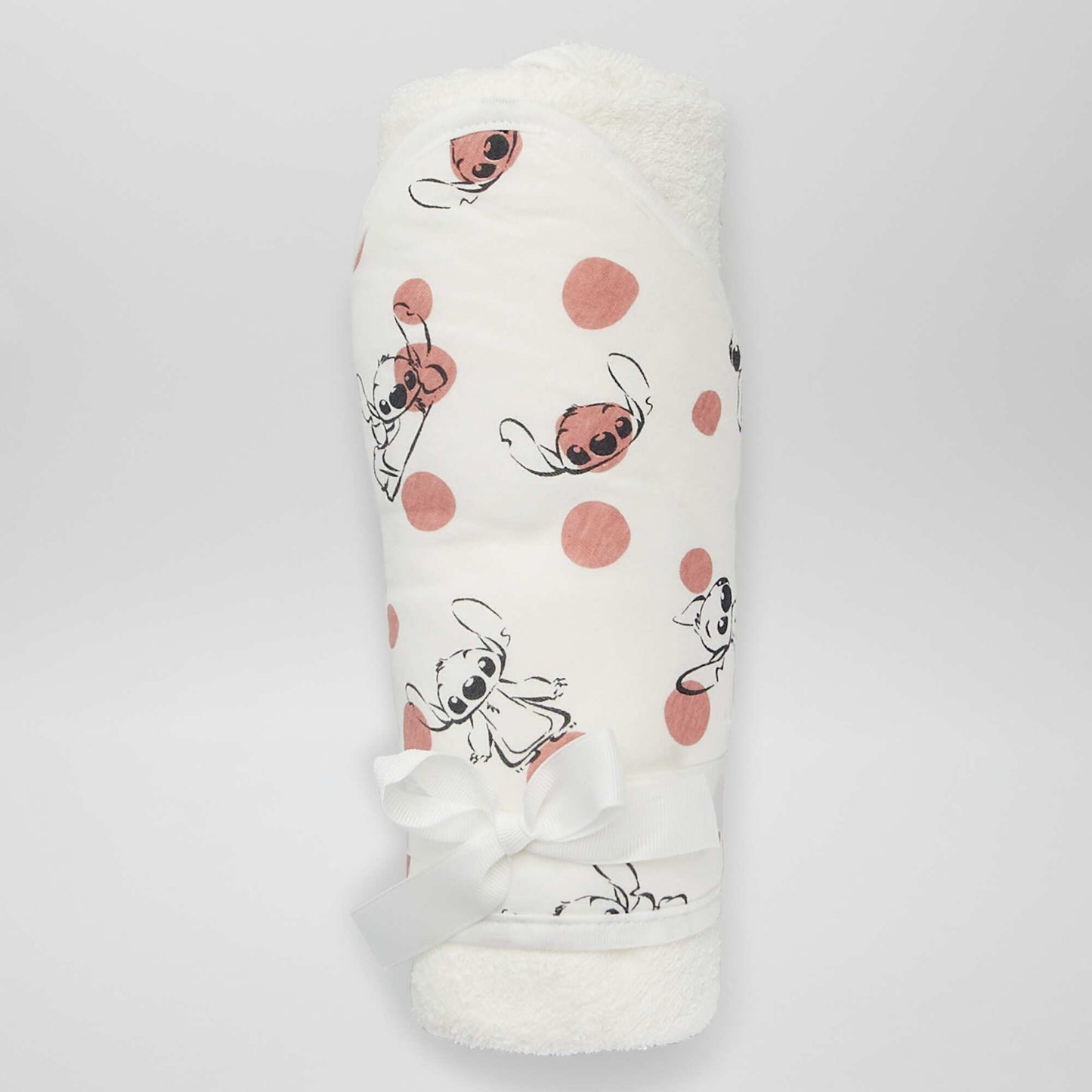 'Disney' hooded bath towel WHITE