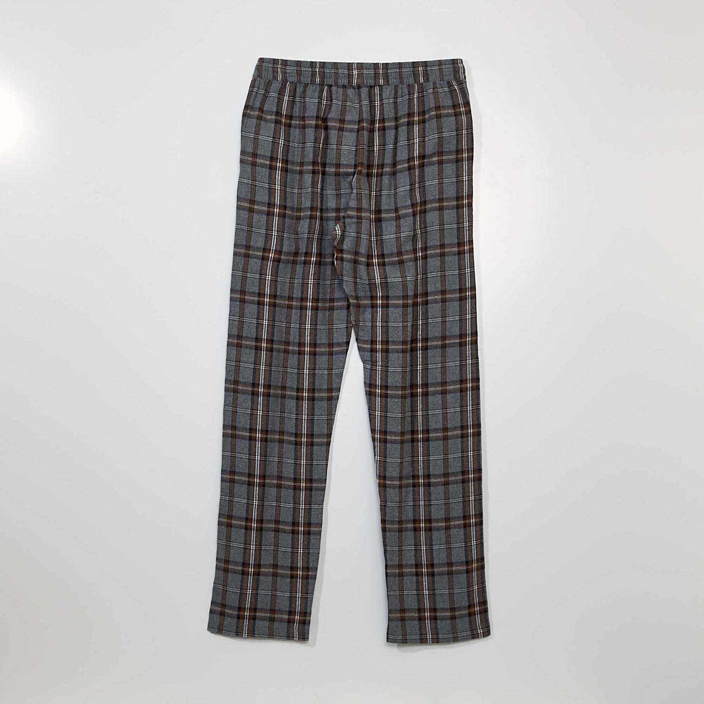 Flannel loungewear bottoms KRO GRAY