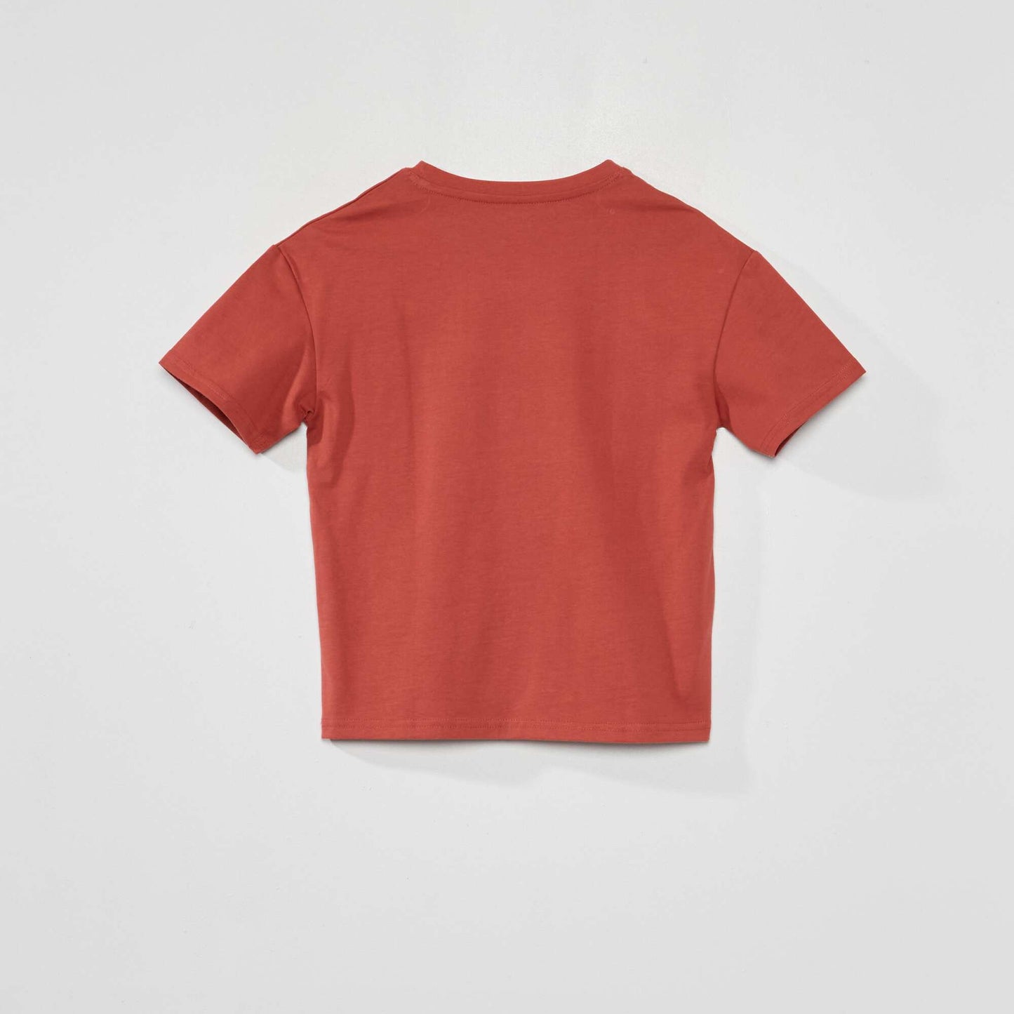 Plain jersey T-shirt RED MARCH