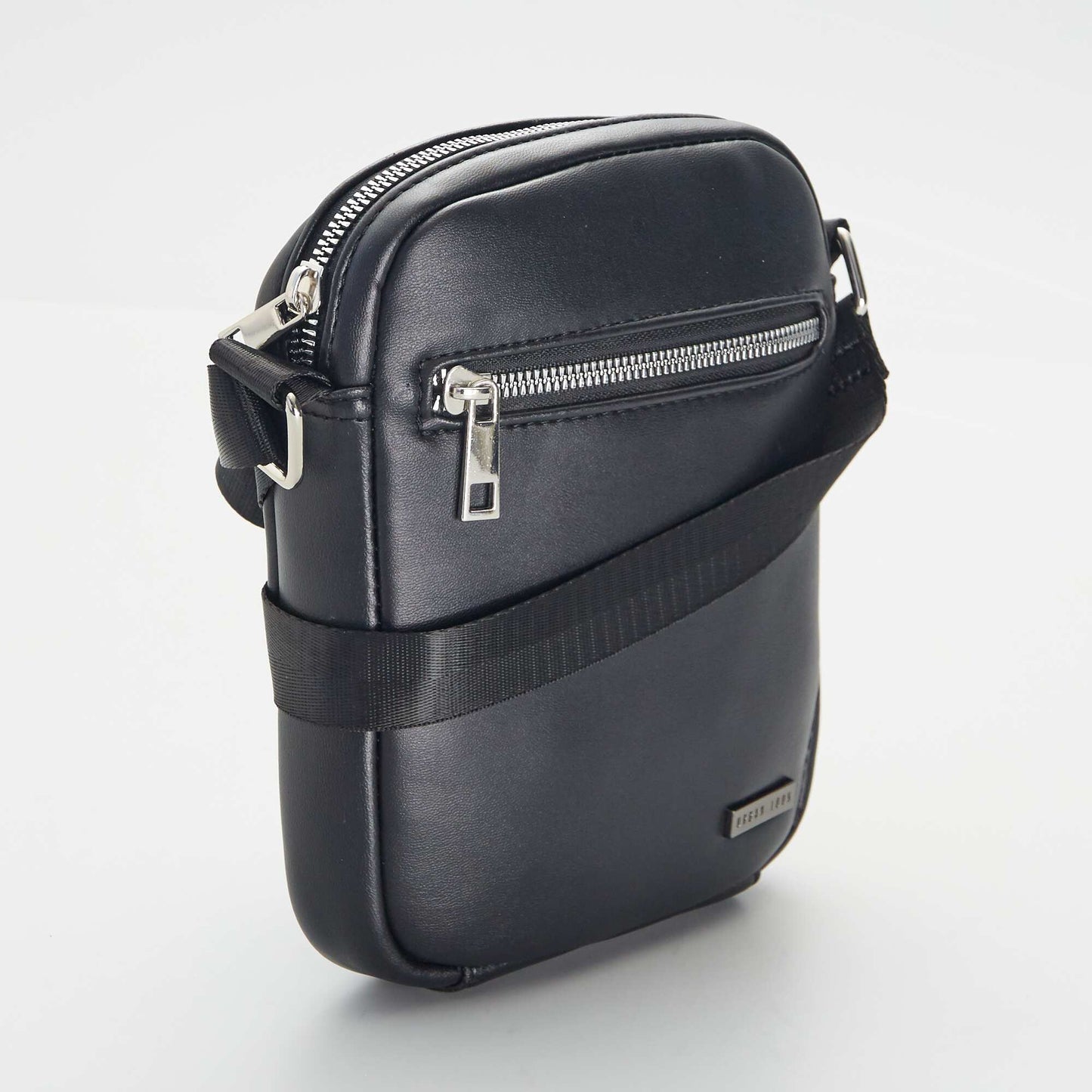 Small bag with zipped pocket BLACK