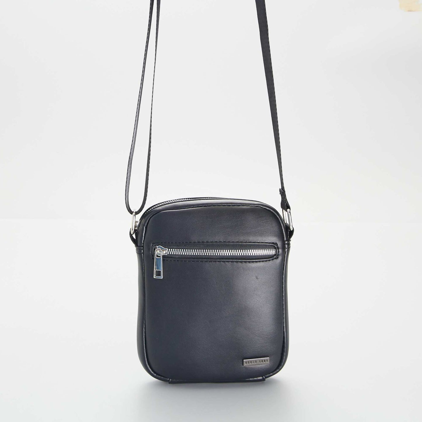 Small bag with zipped pocket BLACK