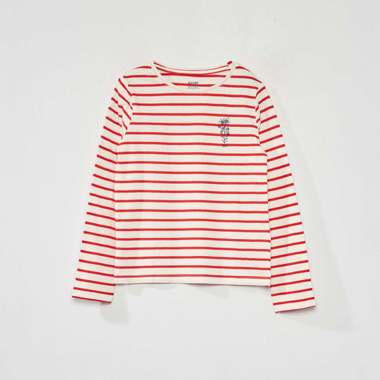 Striped T-shirt PINK