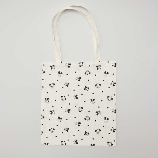 'Mickey' tote bag WHITE