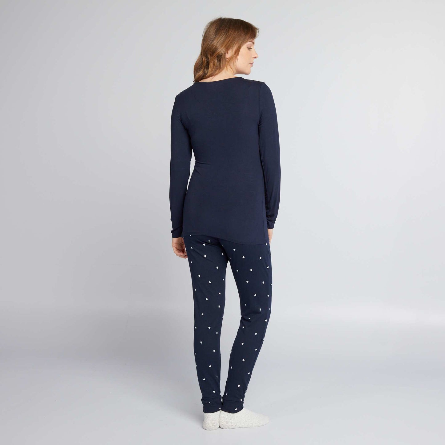 Maternity pyjamas - 2-piece set MINI_HEART