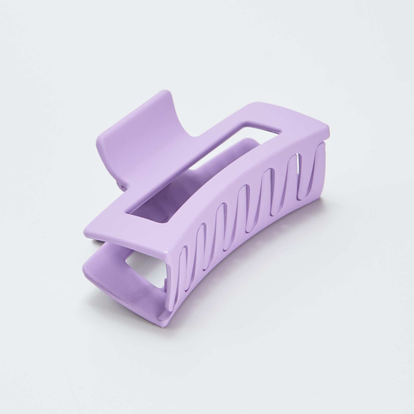 Plain matt claw clip PURPLE1