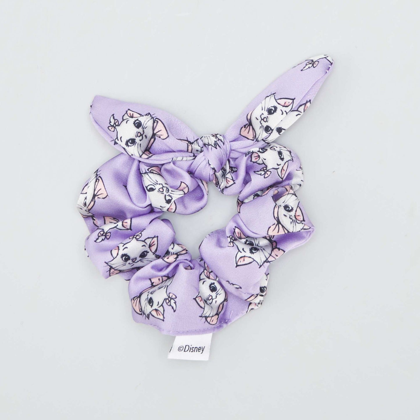 Disney Marie satin-effect scrunchie MARRIED