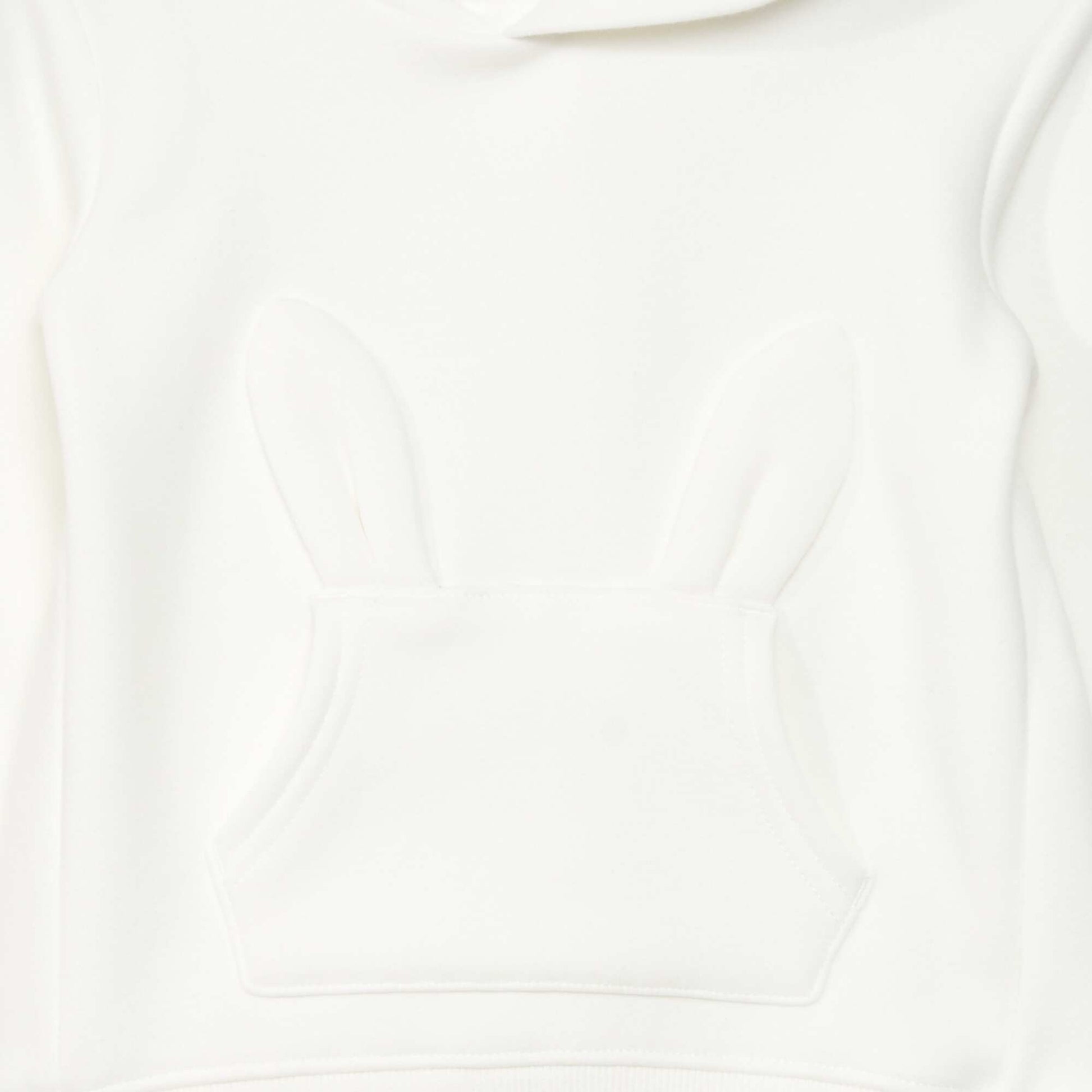 Sweatshirt with fancy pocket - Super warm White