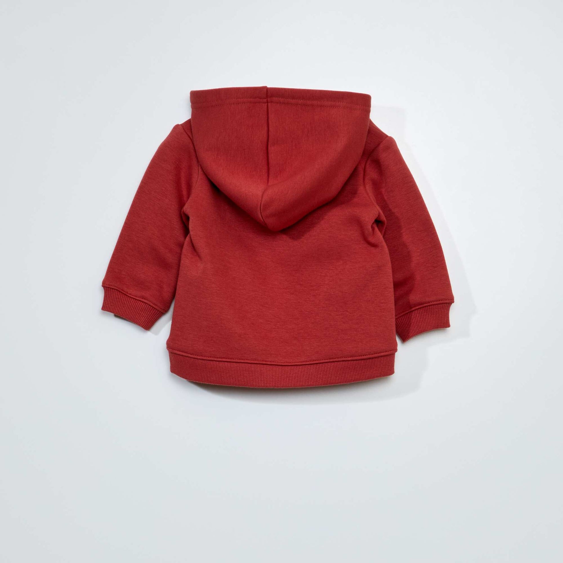 Sweatshirt with fancy pocket - Super warm RED MARCH