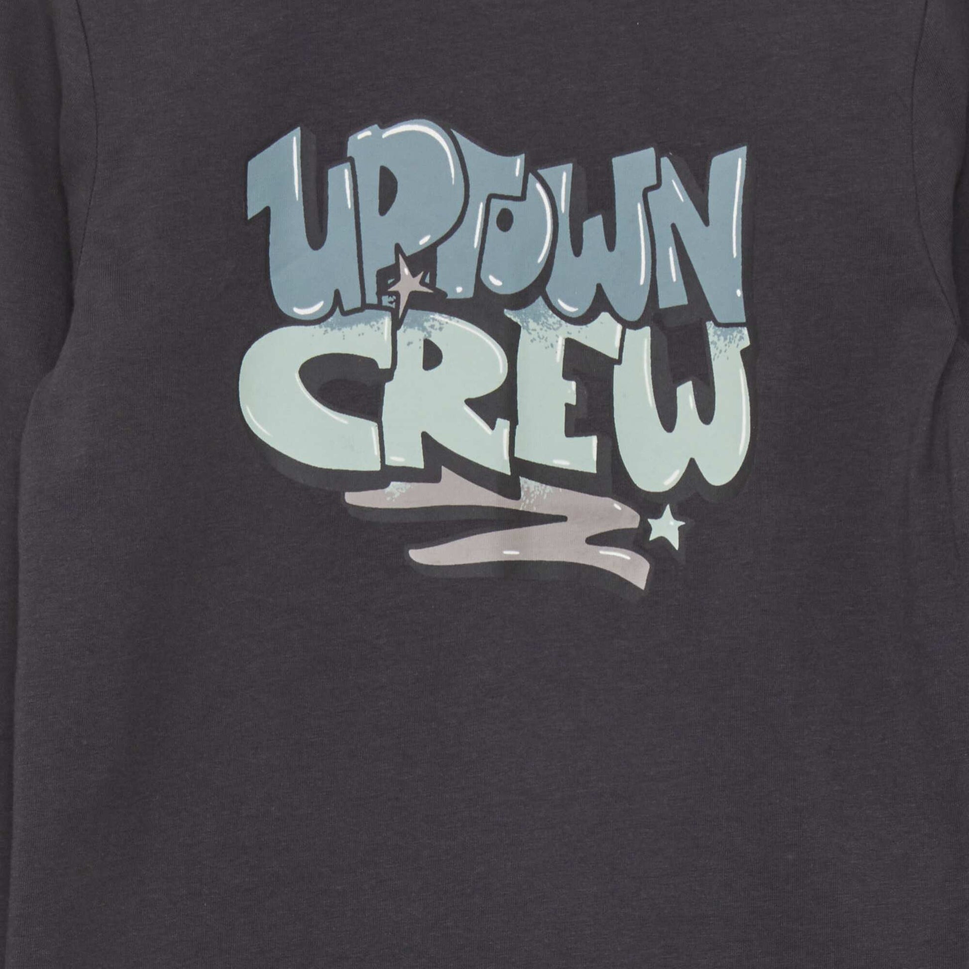 Long-sleeved jersey T-shirt GREY