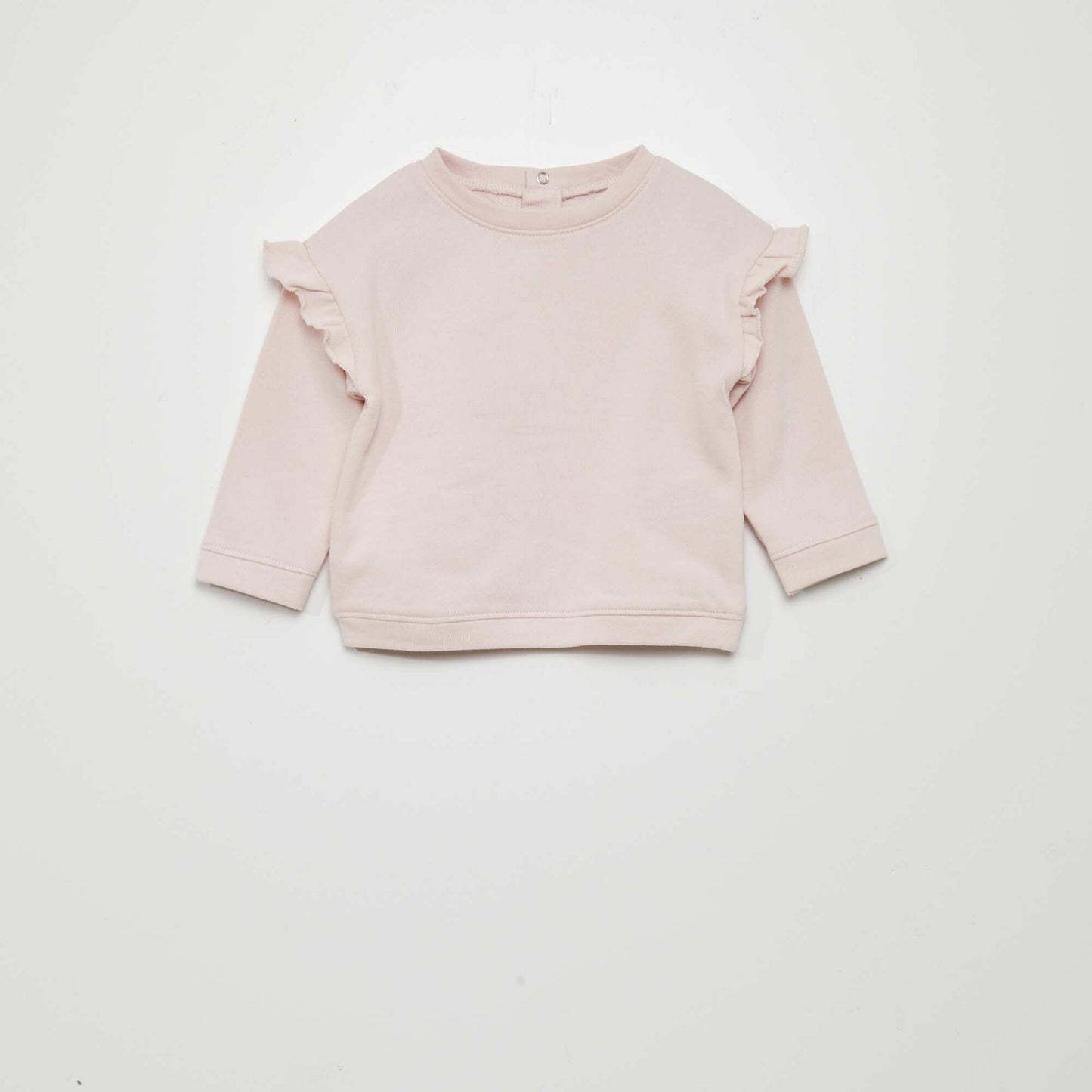 French terry sweatshirt PINK