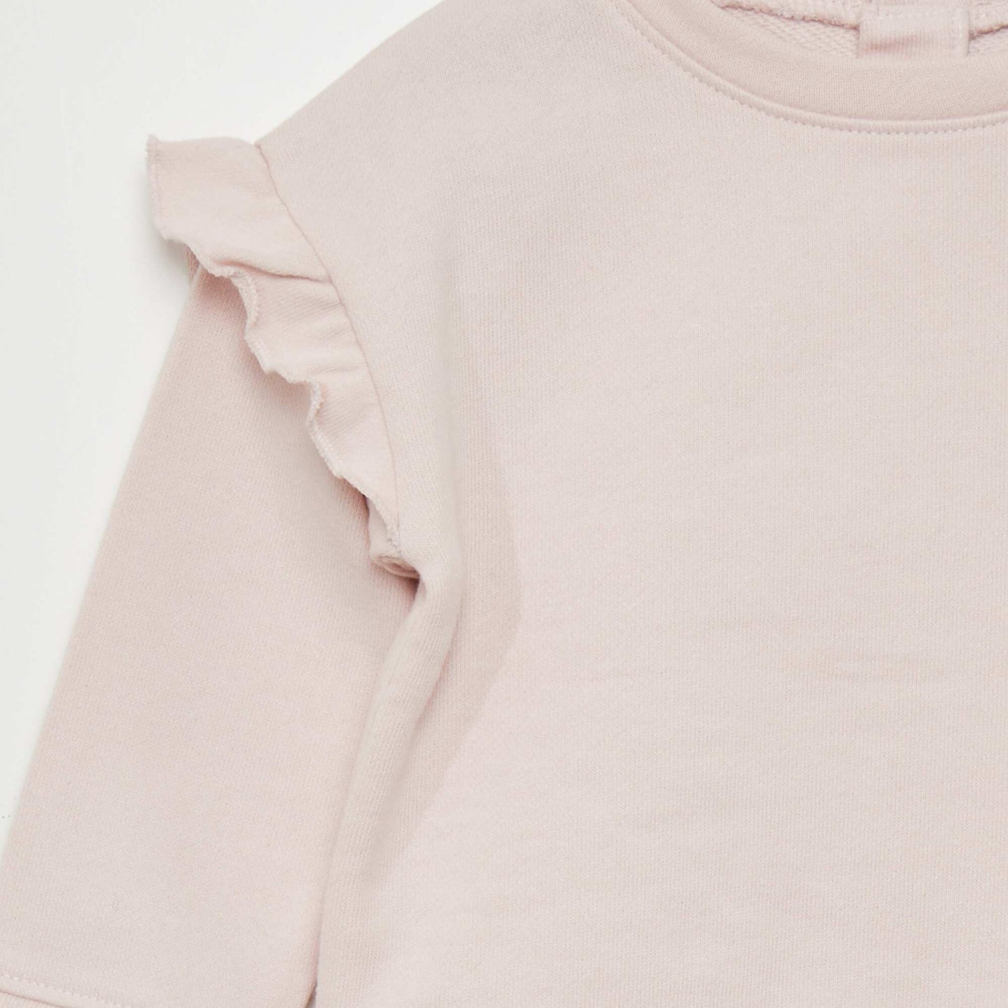 French terry sweatshirt PINK