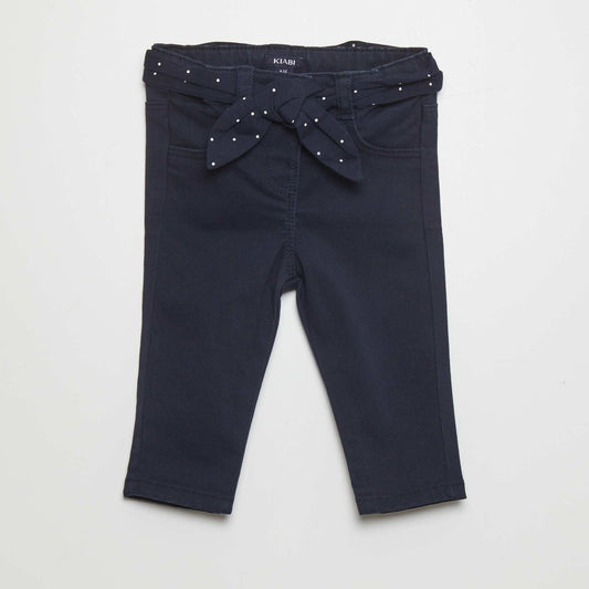 Slim-fit trousers BLUE