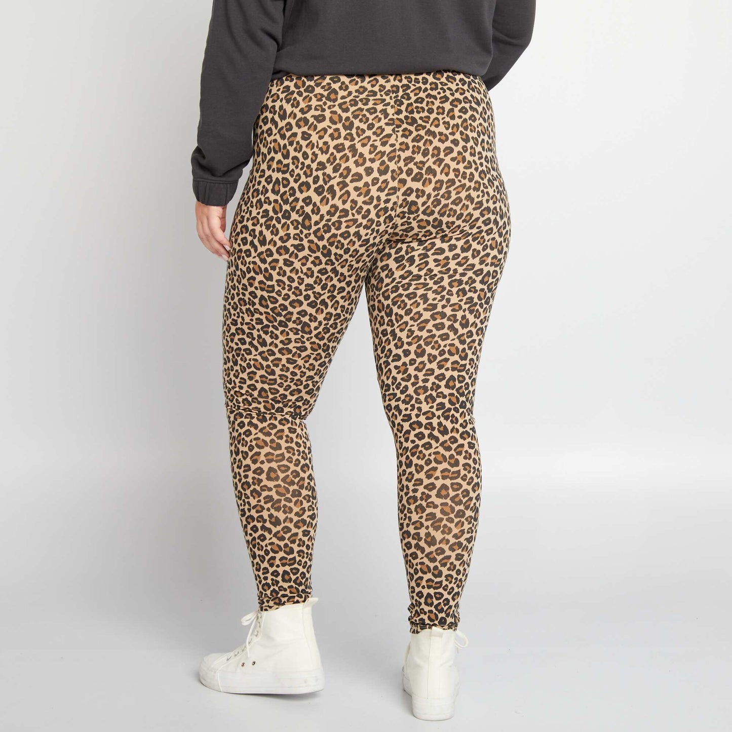 Stretch leopard print leggings NOMADLEO