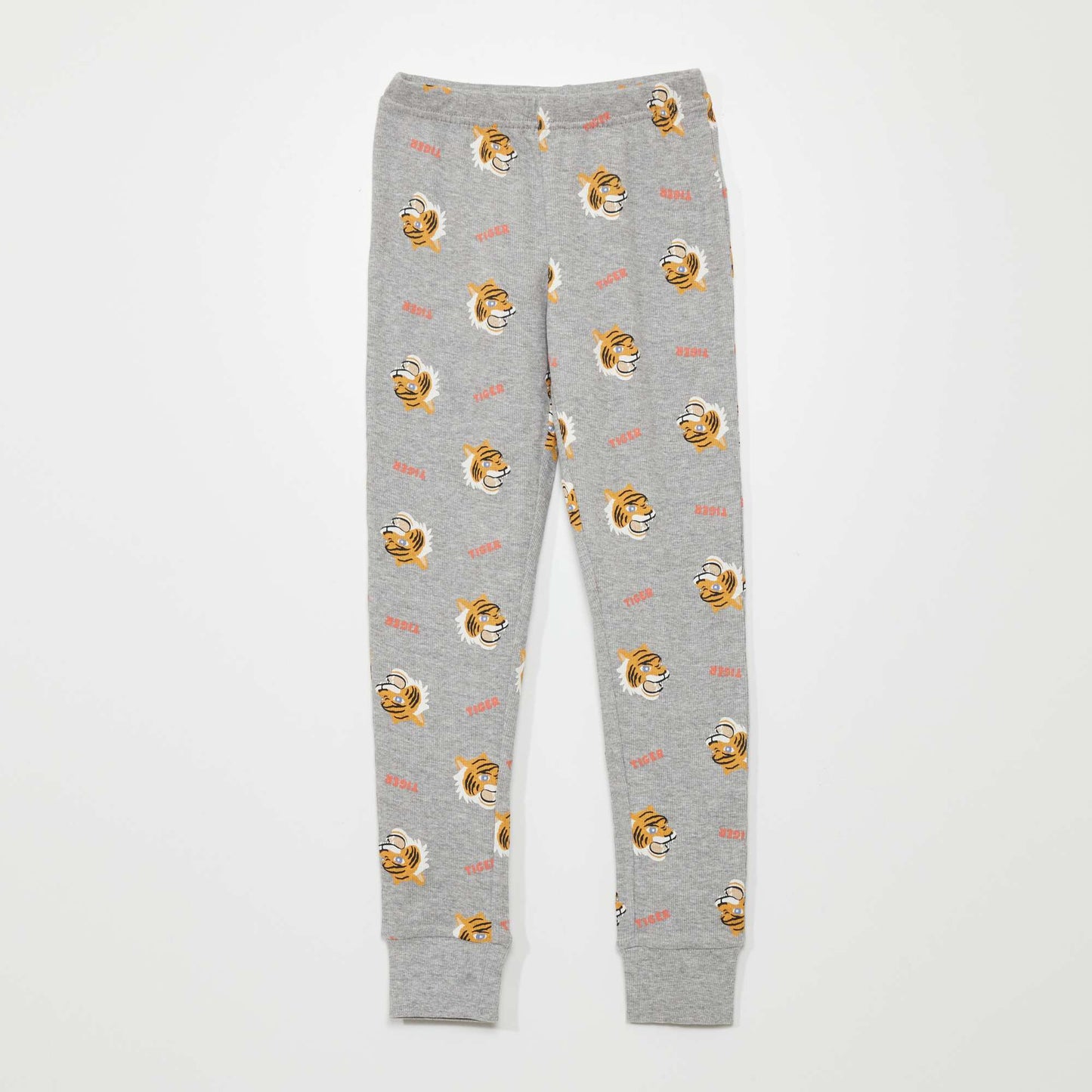 Long pyjamas with all-over print GREY