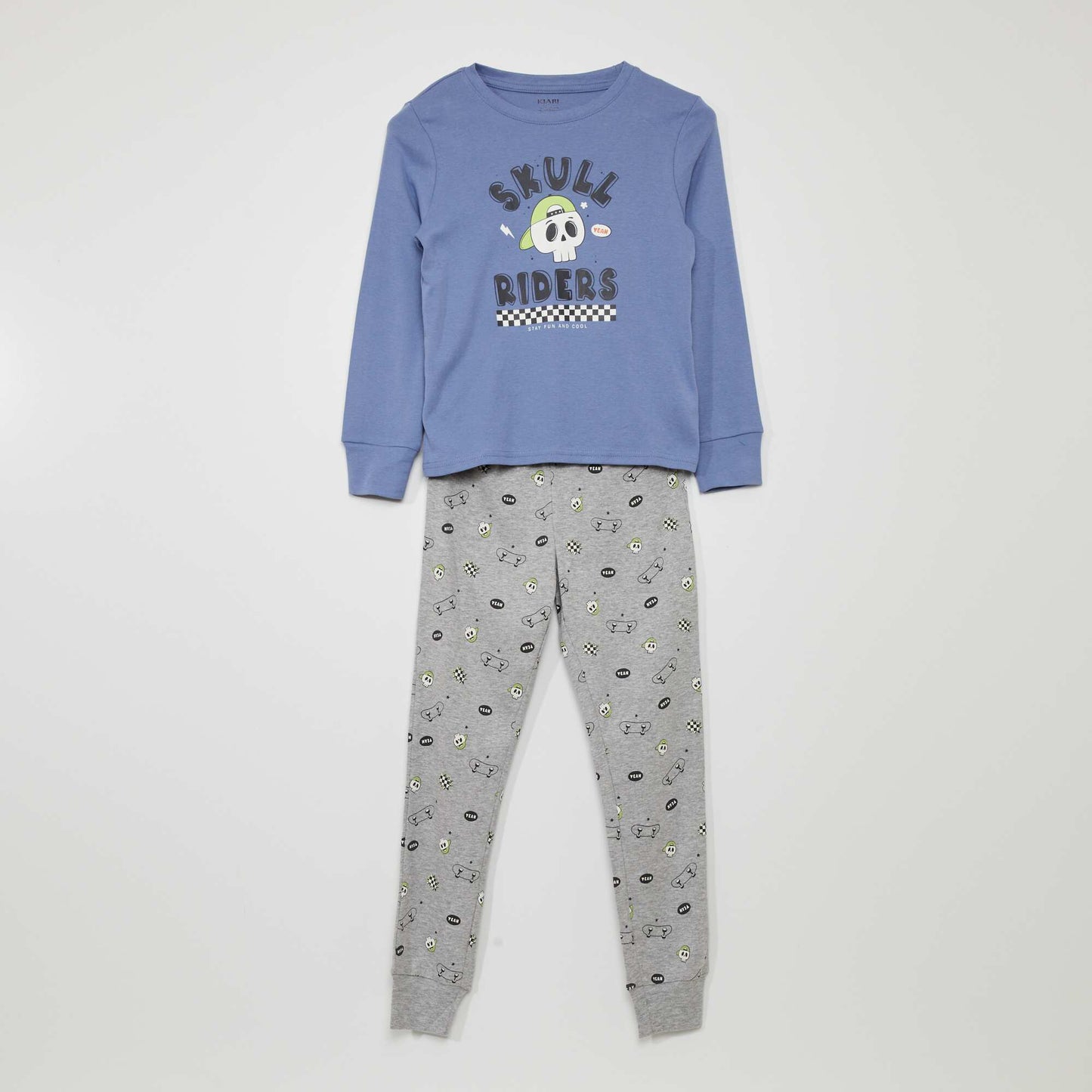 T-shirt + trousers pyjama set - Two-piece set BLUE