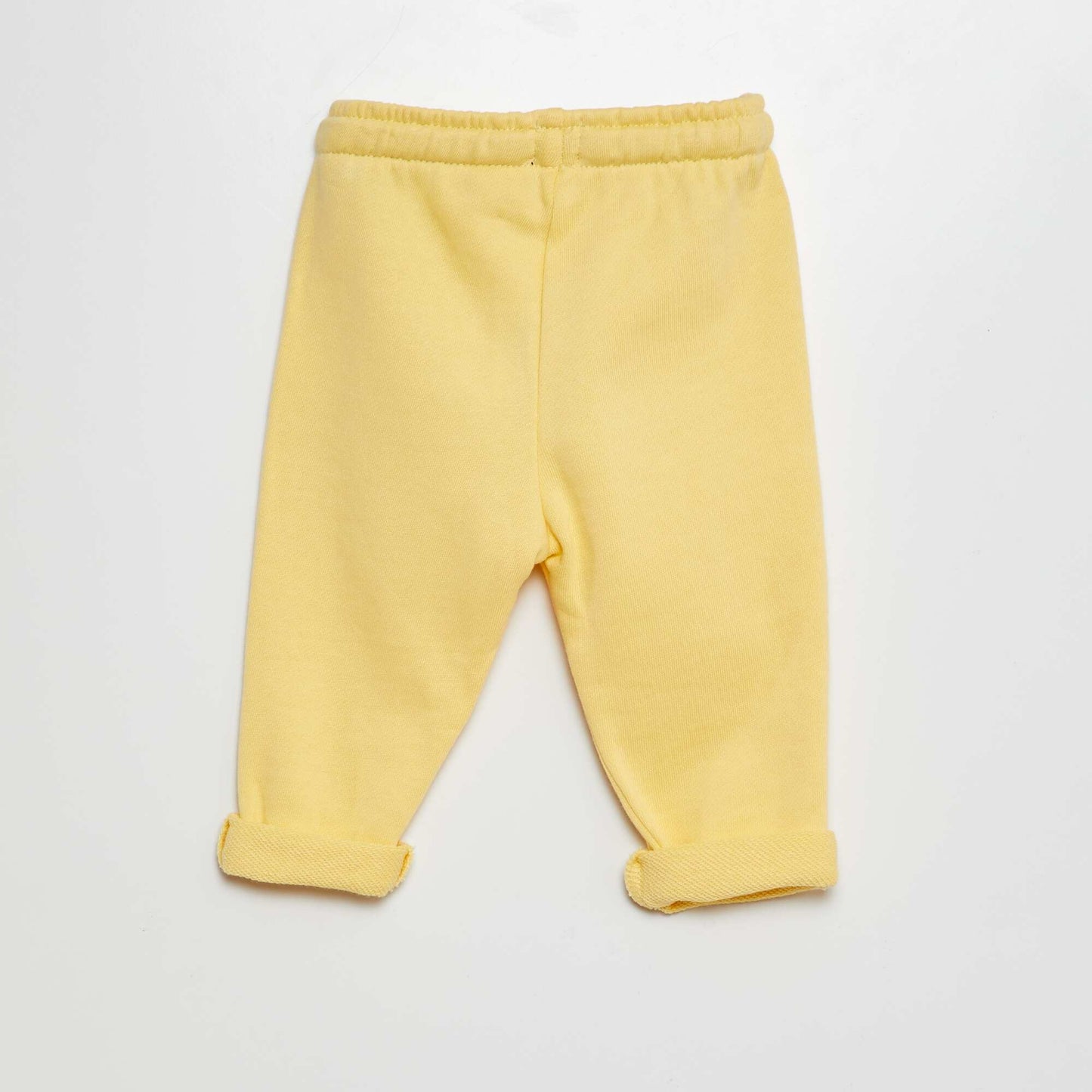 French terry joggers YELLOW