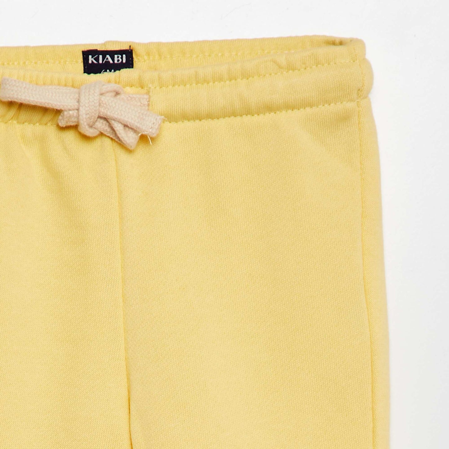 French terry joggers YELLOW