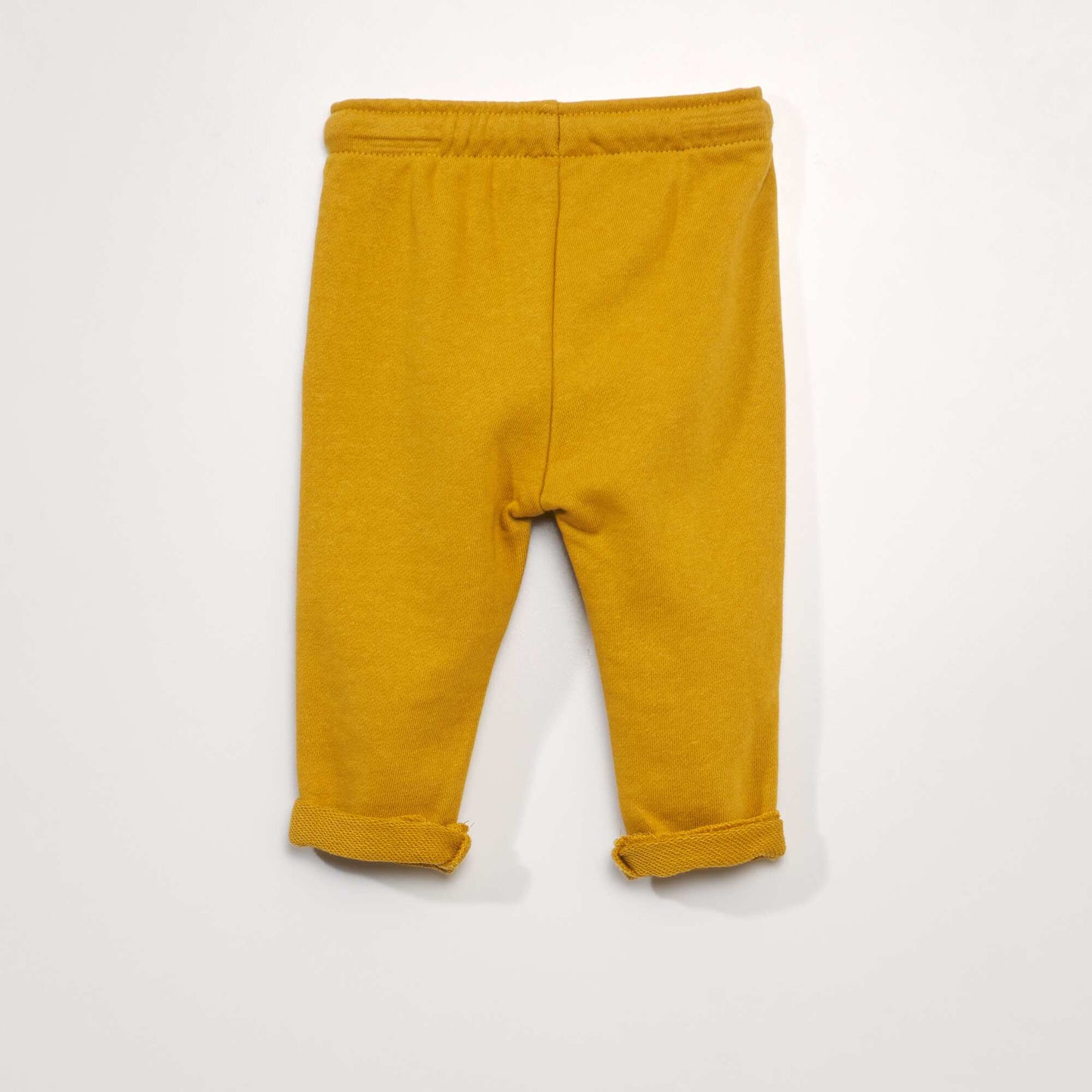 French terry joggers YELLOW