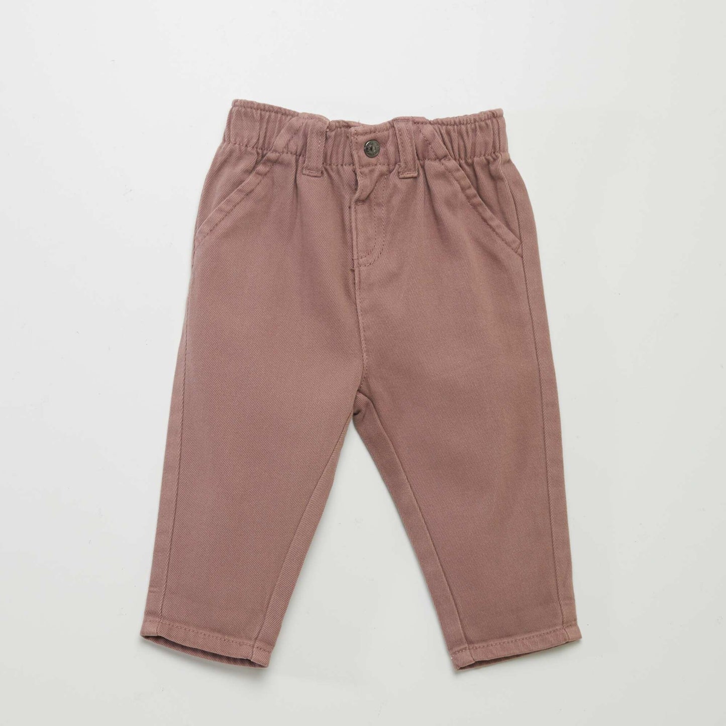 Paper bag style trousers PURPLE