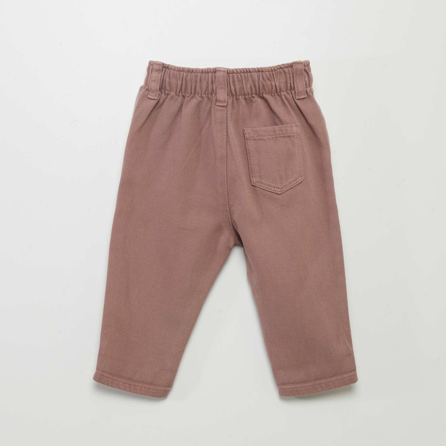 Paper bag style trousers PURPLE