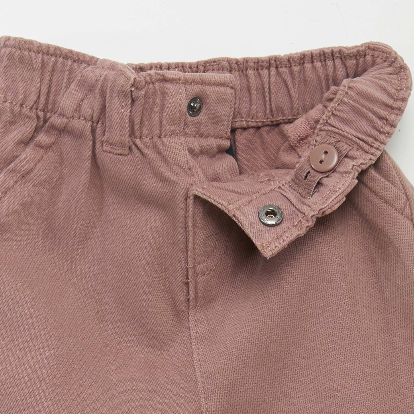 Paper bag style trousers PURPLE