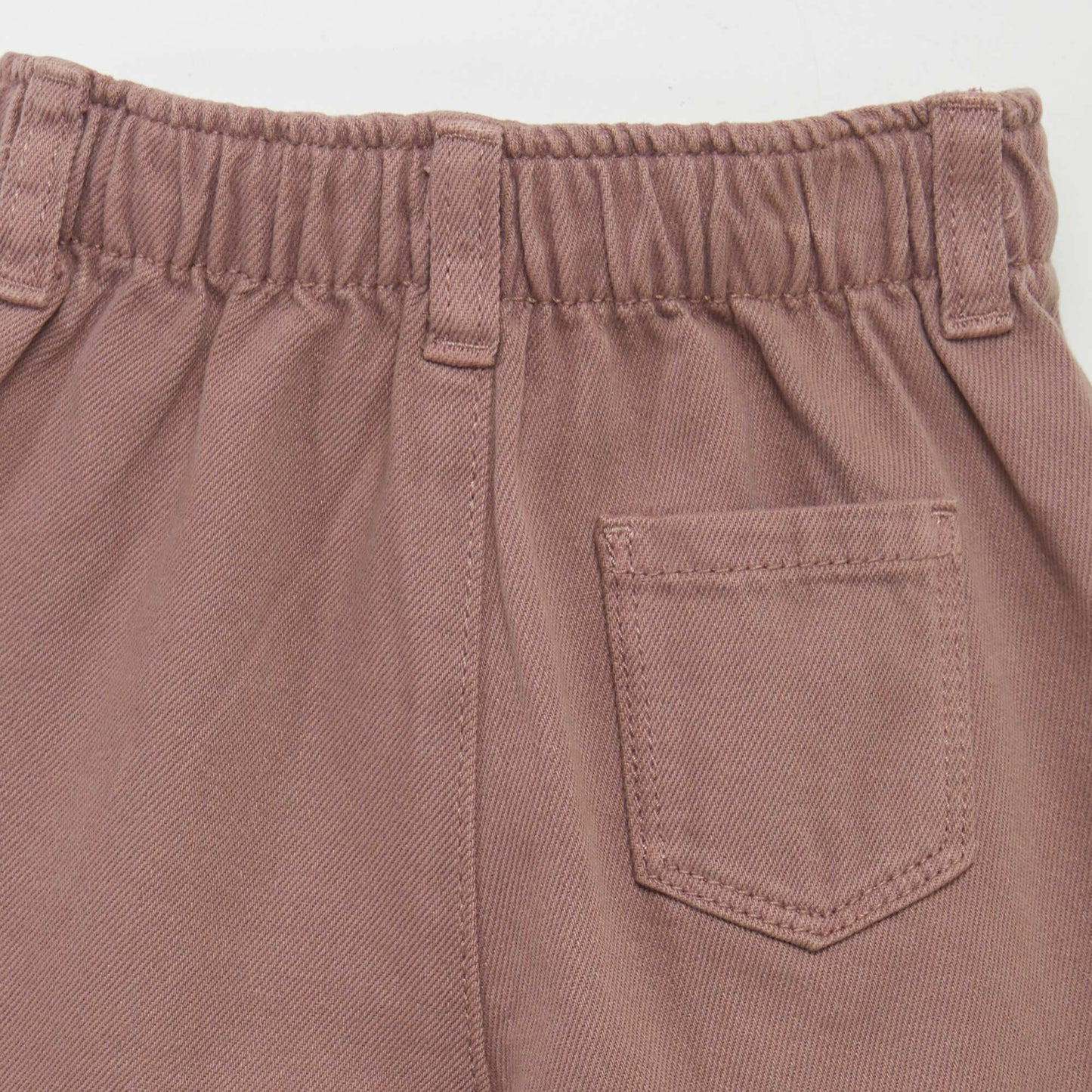 Paper bag style trousers PURPLE