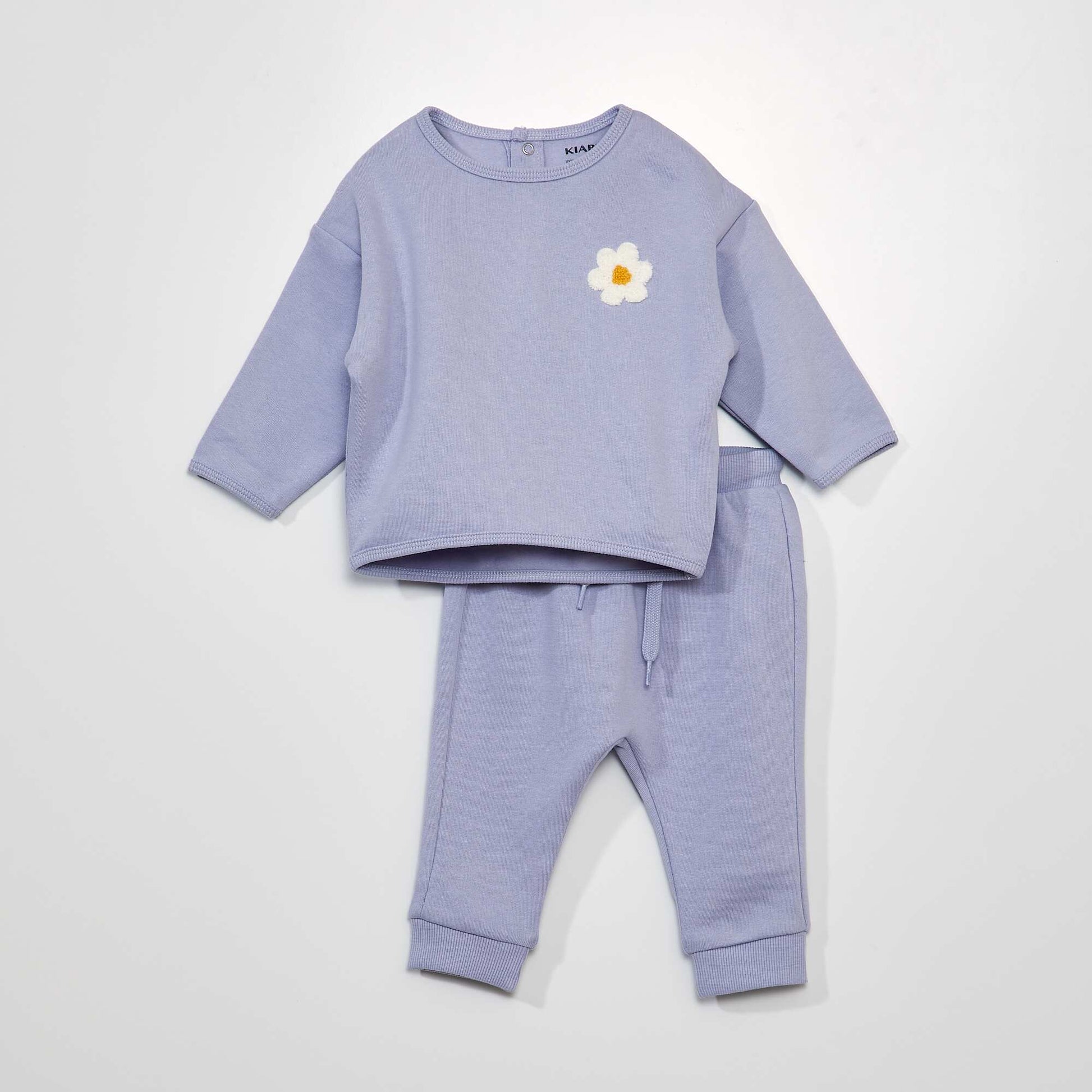 Fancy sweatshirt and joggers set PURPLE