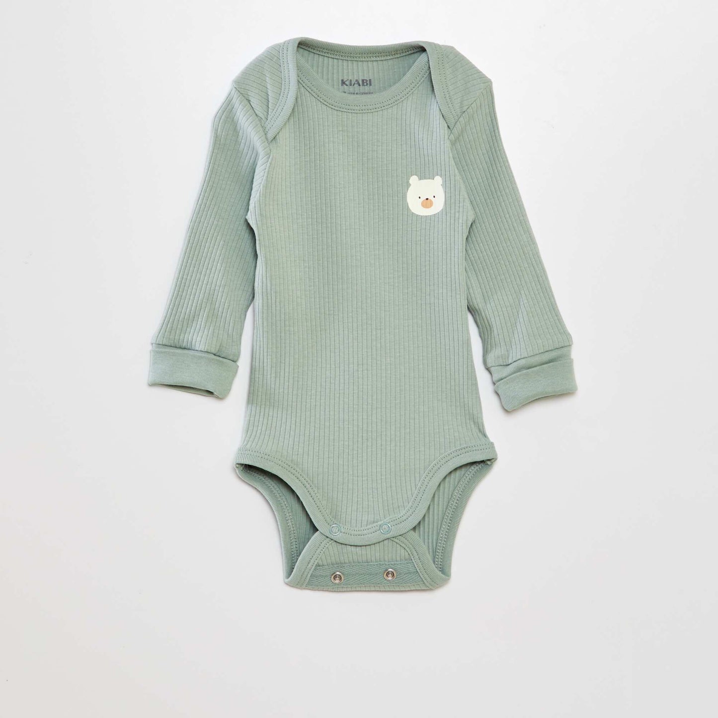 Pack of long-sleeved bodysuits BLUE